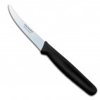 Nóż kuchenny Polkars nr 46, wygięty, długość ostrza 9 cm, czarny